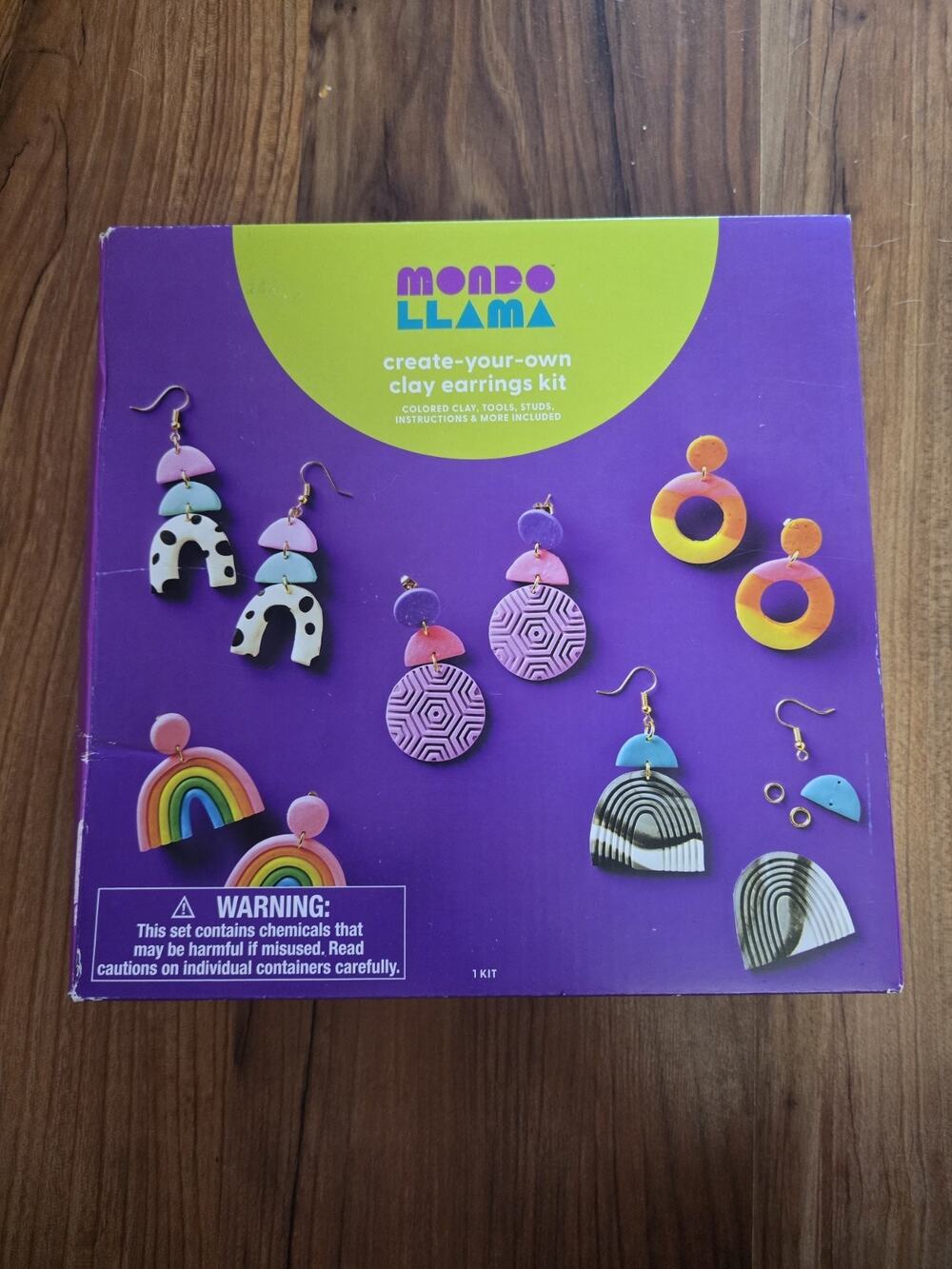 Mondo Llama Earring Making Kit - Unopened box
